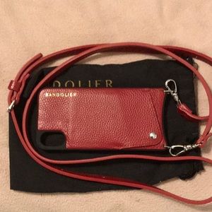 Bandolier iPhone  X case leather